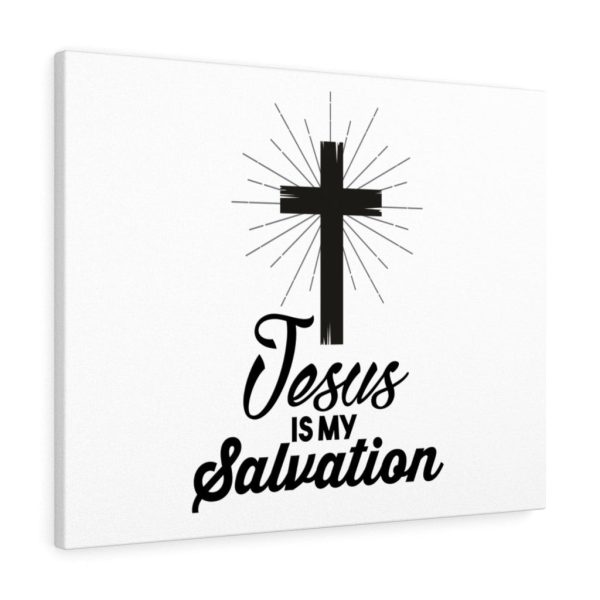 Scripture Canvas Jesus Is My Salvation Christian Meaningful Framed Prints, Canvas Paintings