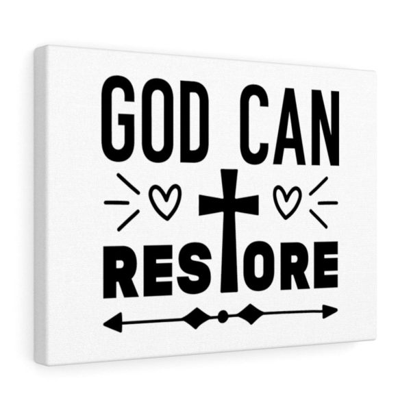 Scripture Canvas God Can Restore Christian Bible Verse Meaningful Framed Prints, Canvas Paintings - Image 5