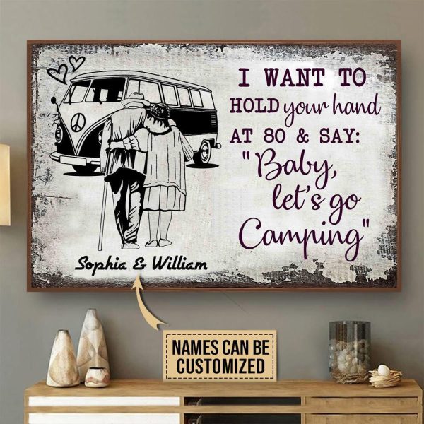 Personalized Canvas Painting Frames Baby Lets Go Camping Framed Prints, Canvas Paintings