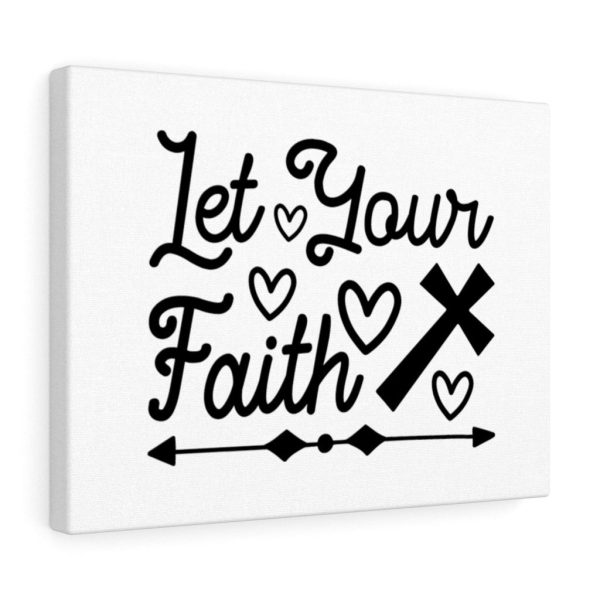 Scripture Canvas Let Your Faith Christian Bible Verse Meaningful Framed Prints, Canvas Paintings - Image 3