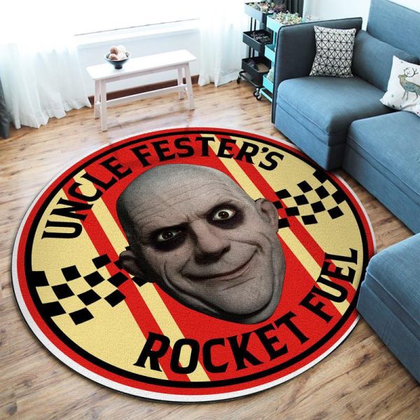 Uncle Fester'S Rocket Fuel Round Mat Round Floor Mat Room Rugs Carpet Outdoor Rug Washable Rugs - Image 2