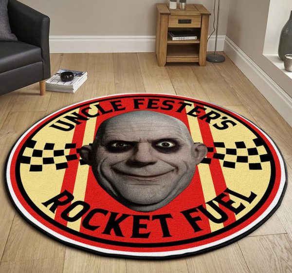 Uncle Fester'S Rocket Fuel Round Mat Round Floor Mat Room Rugs Carpet Outdoor Rug Washable Rugs - Image 3