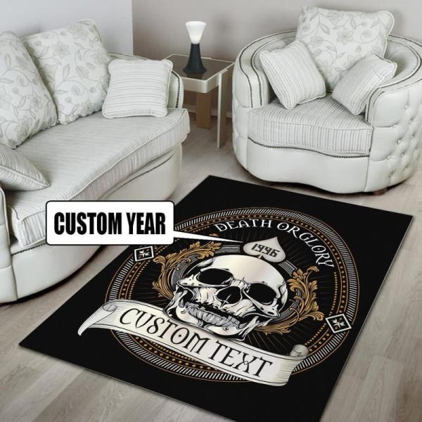 Personalized Tattoo Studio Area Rug Carpet 6 - Image 2