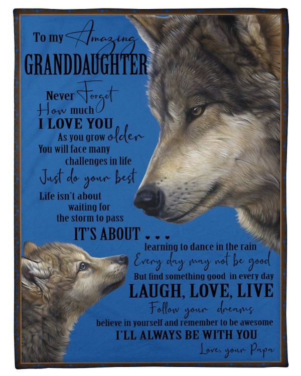 Wolf Love Papa Reminds Granddaughter To Face Challenges With The Best