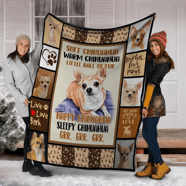 Soft Chihuahua Warm Chihuahua Little Ball Of Fur Chihuahua Dog Fleece - Image 2