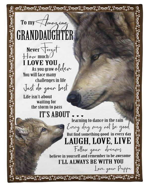 Wolf Love Papa Reminds Granddaughter To Face Challenges With The Best - Image 4